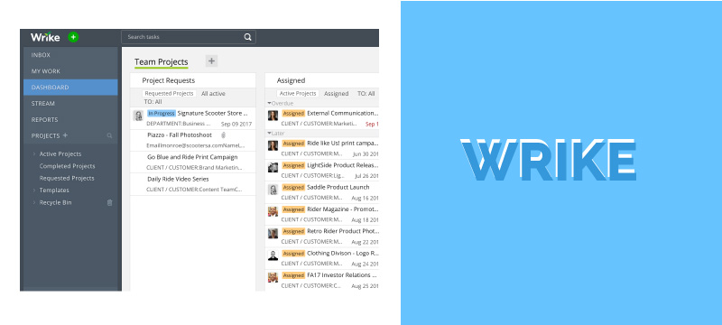 wrike gestion projet